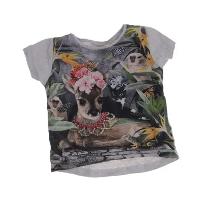 T-shirt (Grå, Flerfärgad) från Molo