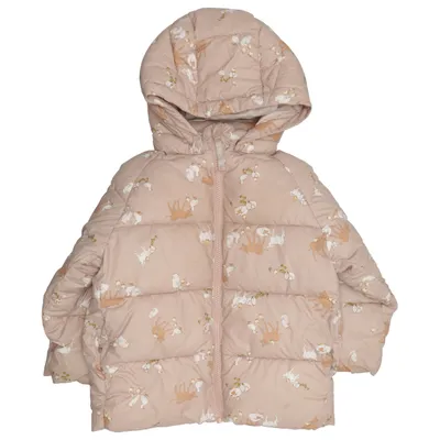 Vinterjacka (Beige, Vit) från Konges Sløjd Bomull, Polyester, Polyuretan