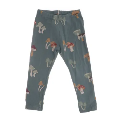 Broek (Groen, Meerkleurig) van Lindex Katoen, Elastaan
