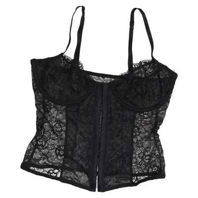 Bustier (Svart)