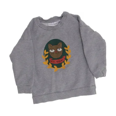 Collegetröja (Grå) från Mini Rodini Bomull