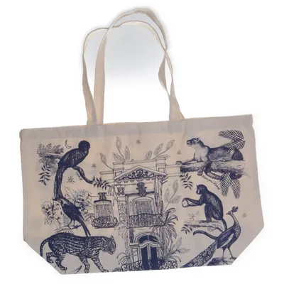 Tygpåse (Beige, Blå) från Sézane Bomull