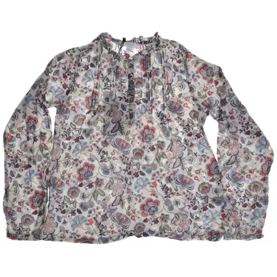 Blus (Vit, Flerfärgad) från Jacadi Bomull