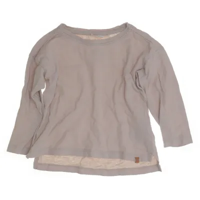 Long sleeve T-shirt (NMMISON LS BOXY TOP UL) from Lil' Atelier Cotton, Linen