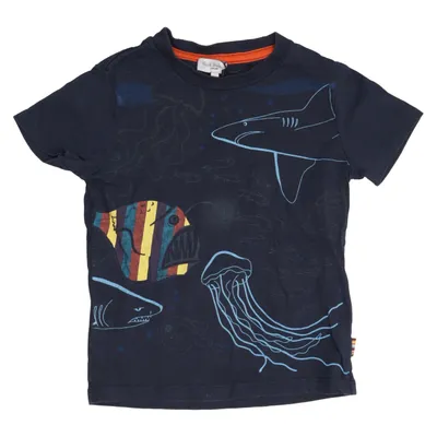 T-shirt (Bleu, Multicolore) de Paul Smith Junior Coton