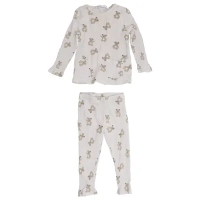 Set (Beige) van Sweet Katoen, Elastaan