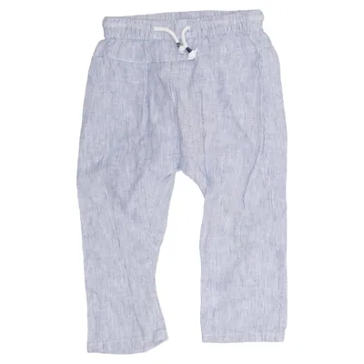 Pantalon (Bleu, Multicolore) de H&M Coton, Lin