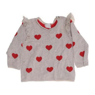 Tröja (Beige, Flerfärgad) från H&M Baby Bomull, Polyamid, Viskos