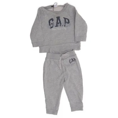 Mjukisset (Grå) från BabyGap Bomull, Polyester