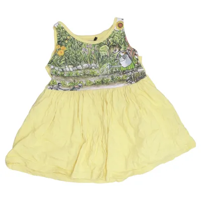 Dress (Yellow, Multicolored) from Pettson och Findus Cotton