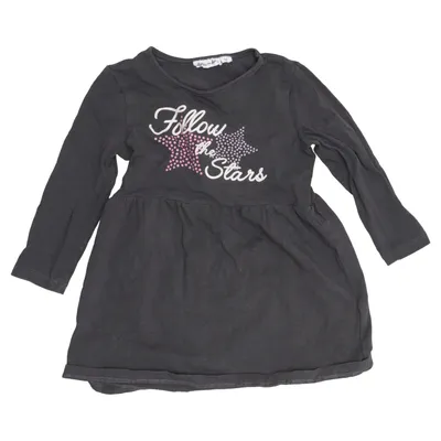Dress (Gray) from Amy & Lucy Cotton, Elastane