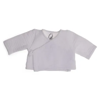 Omlottkofta (Vit) från Petit Bateau Bomull, Polyester