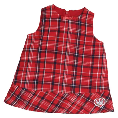 Robe (Rouge, Bleu, Blanc) de Bamse by Lindex Polyamide, Polyester, Viscose