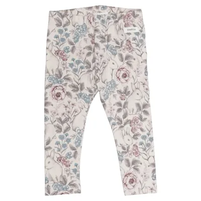 Leggings (Beige, Flerfarvet) fra Newbie by KappAhl Bomuld, Elastan