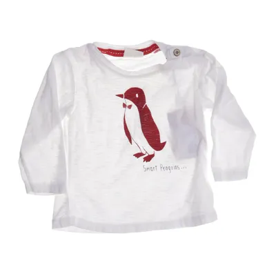 Long sleeve T-shirt (White, Red) from Zara BabyBoy