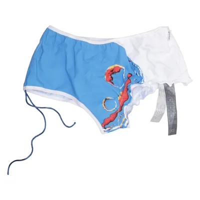 Bikini bottom (Blue, White, Multicolored) from Atlantic Polyester