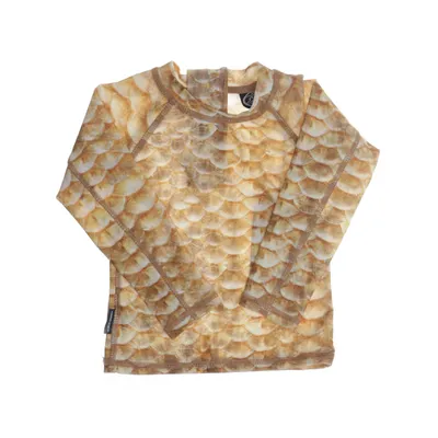 Badtröja (Gul) från Molo Swim Elastan, Polyester