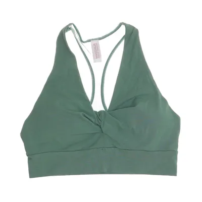 Sports bra (Green) from Mandala Organic cotton, Elastane, Lyocell, Polyester