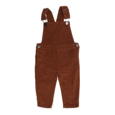 Dungarees (Brown) from Milky Cotton, Elastane