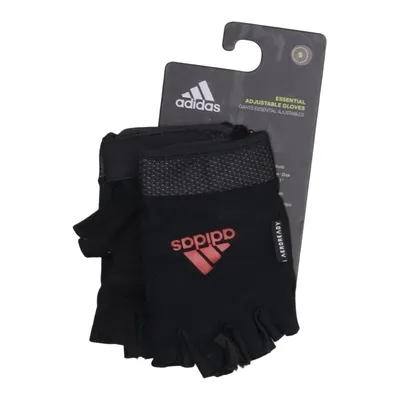Gants de musculation (Essential Adjustable Gloves) de Adidas Élasthane, Polyamide, Polyester