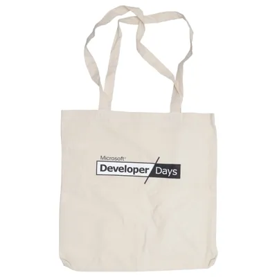 Canvas tas (Beige) van Microsoft