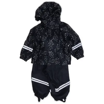 Vêtement imperméable (Bleu, Blanc) de Kaxs by KappAhl Polyester, Polyuréthane