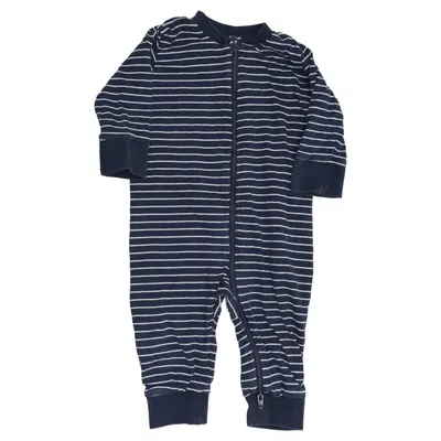 Barboteuse (Bleu, Blanc) de Lindex Baby Coton