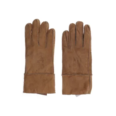 Leather gloves (Orange) Leather