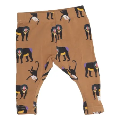 Leggings (Brun, Flerfarvet) fra Little Me Bomuld, Elastan