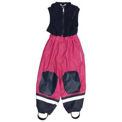 Regnbyxor (Rosa, Svart) från Didriksons Polyester, Polyuretan