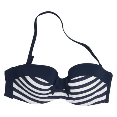 Bikini top (Blå, Hvid) fra Antigel Elastan, Polyamid, Polyester, Polyurethan