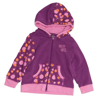 Capuchon sweater (Lila, Roze, Oranje) van Intuition Katoen