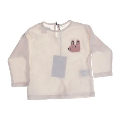 Långärmad t-shirt (Beige) från Zara Bomull