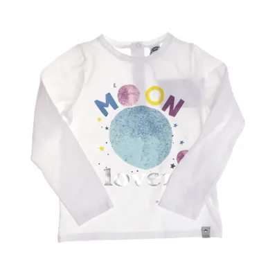 Långärmad t-shirt (Vit, Flerfärgad) från Tuc Tuc Bomull, Elastan, Polyuretan