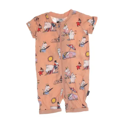 Sparkdräkt (Orange, Flerfärgad) från Moomin Bomull