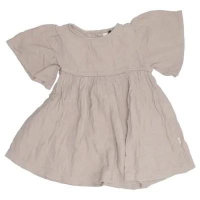 Dress (Beige) from Petit Stories Organic cotton