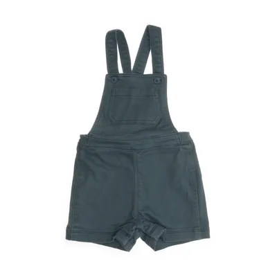 Salopette courte (Vert) de Petit Bateau Coton, Élasthane