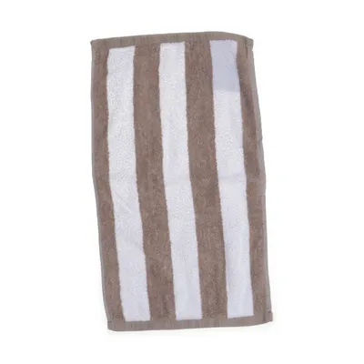 Handduk (Beige, Vit) från Living Bomull