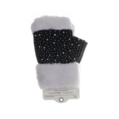 Fingerless gloves (Black) from Goldline Wool