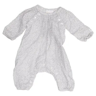 Sparkdräkt (Vit, Flerfärgad) från Lindex Newborn Bomull
