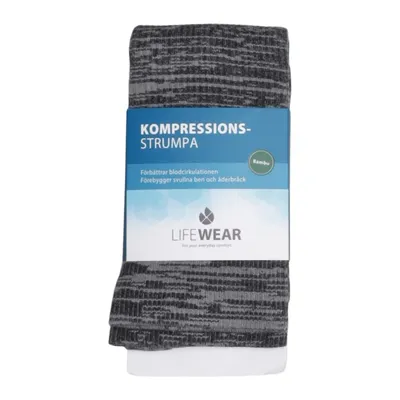 Compressiesokken (Grijs) van Lifewear Bamboo, Elastaan, Polyamide