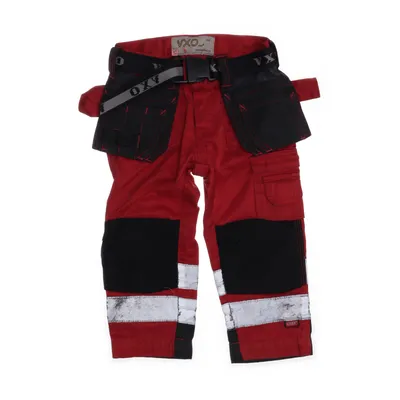 Arbetsbyxor (Röd, Svart) från VXO Bomull, Polyester