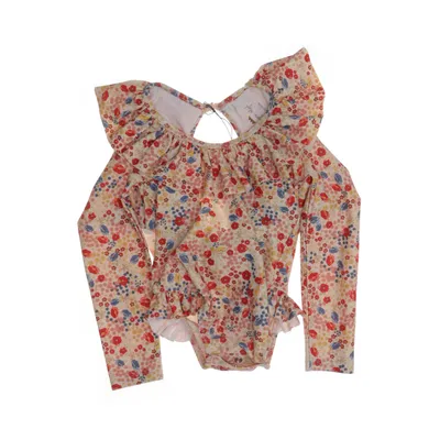 Baddräkt (Beige, Flerfärgad) från Konges Sløjd Elastan, Polyester