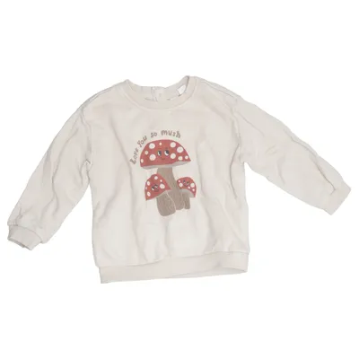 Sweatshirt (Beige) from Rikiki Cotton, Polyester