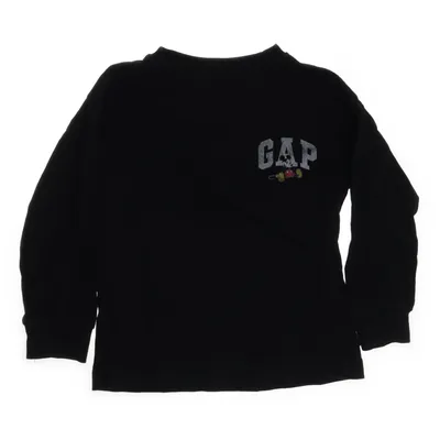 Lange mouwen shirt (Zwart) van Gap x Disney Organisch katoen
