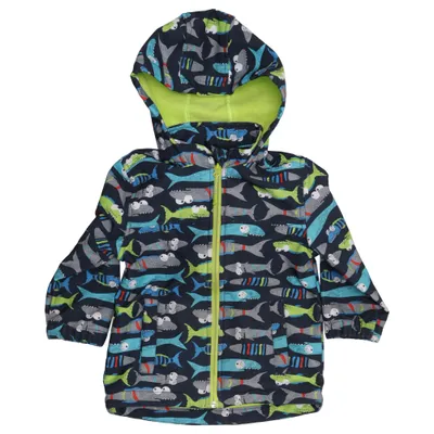 Regnjakke (Sort, Flerfarvet) fra Outburst Elastan, Polyester