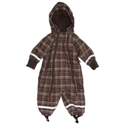 Outdoor Overall (Braun) von Polarn O. Pyret Polyamid, Polyester