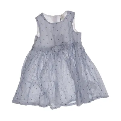 Klänning (Blå, Vit) från H&M Bomull