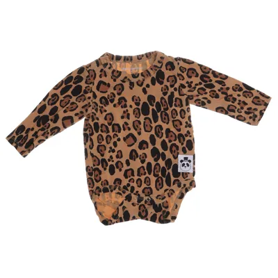 Body (Brown, Black) from Mini Rodini Elastane, Lyocell