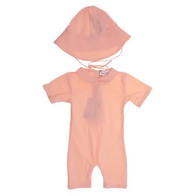 UV clothing (Pink) from Petit Crabe Elastane, Polyamide